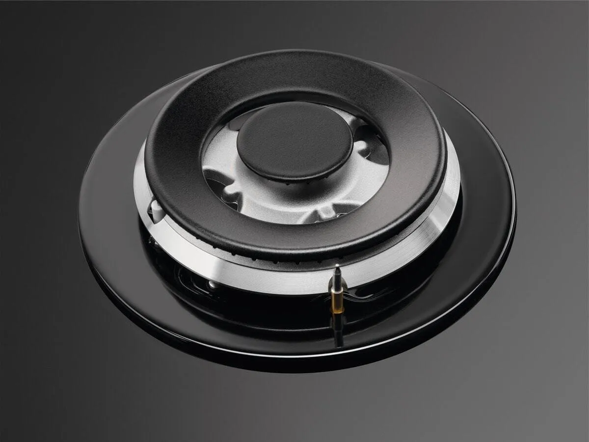 AEG HKB75820NB Inbouw Gaskookplaat 75cm - 5 Zones - Zwart