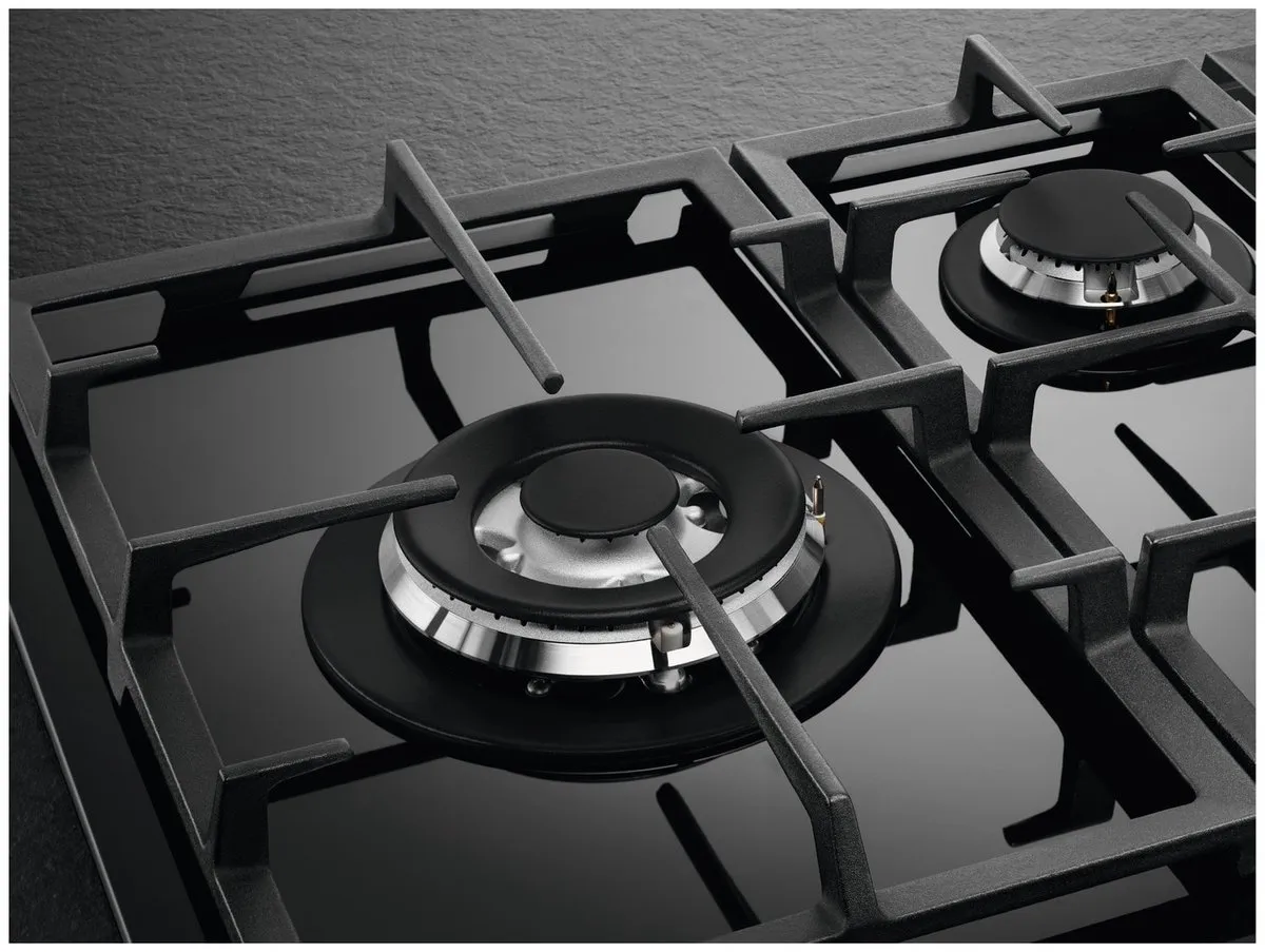 AEG HKB75820NB Inbouw Gaskookplaat 75cm - 5 Zones - Zwart - afbeelding 6 van 6