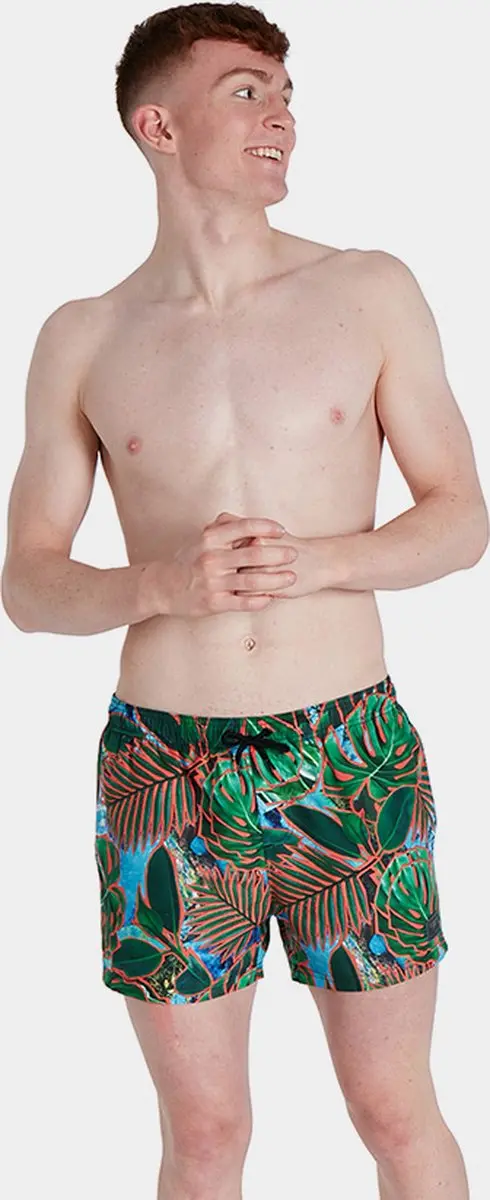 Speedo Zwemshort Digi Print Leis - Maat L - Multicolor