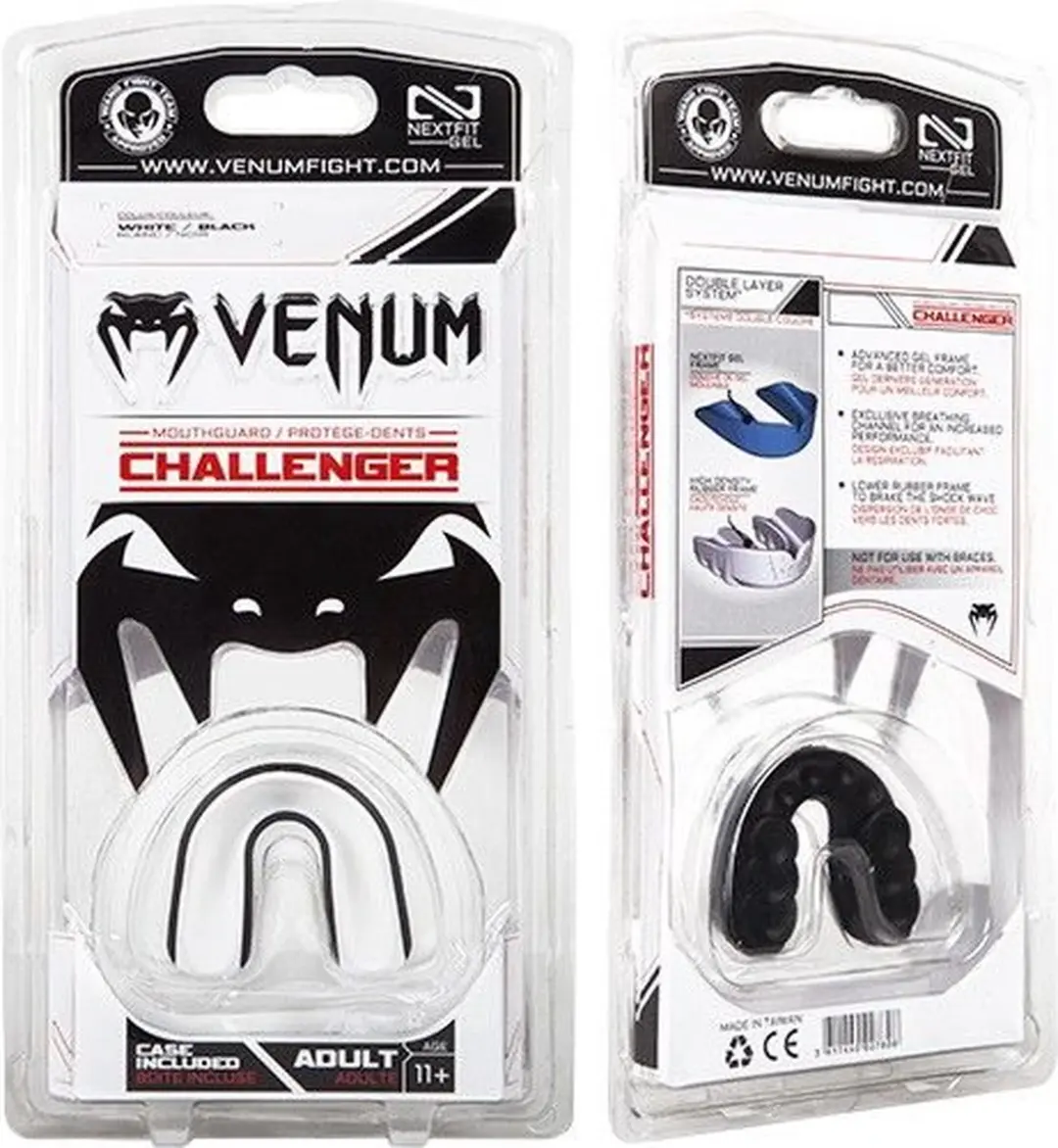 Venum Challenger Gel Bitje - One Size - Wit/Blauw