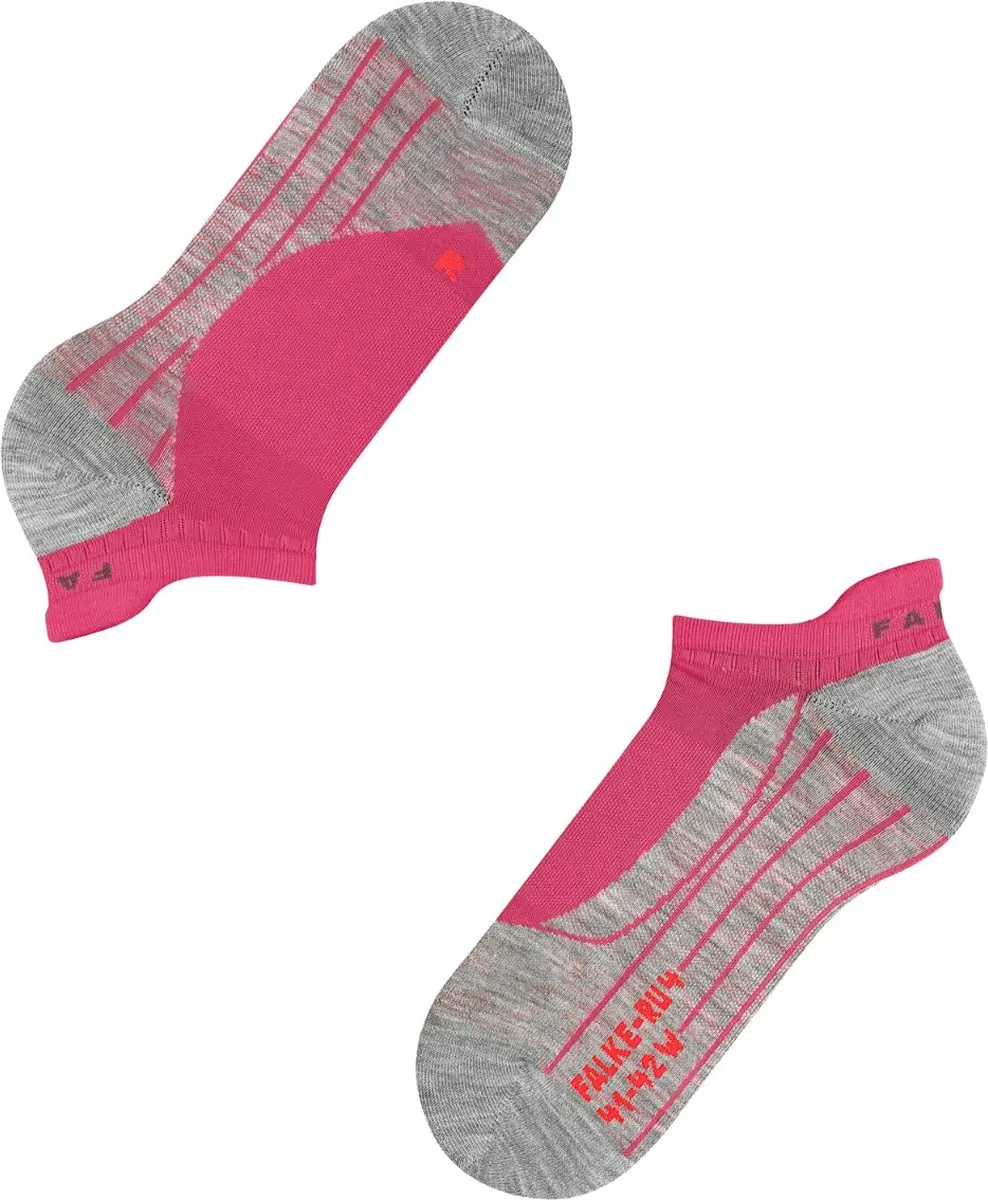 Falke RU4 Invisible Anti-Blaar Sokken Dames - Rood