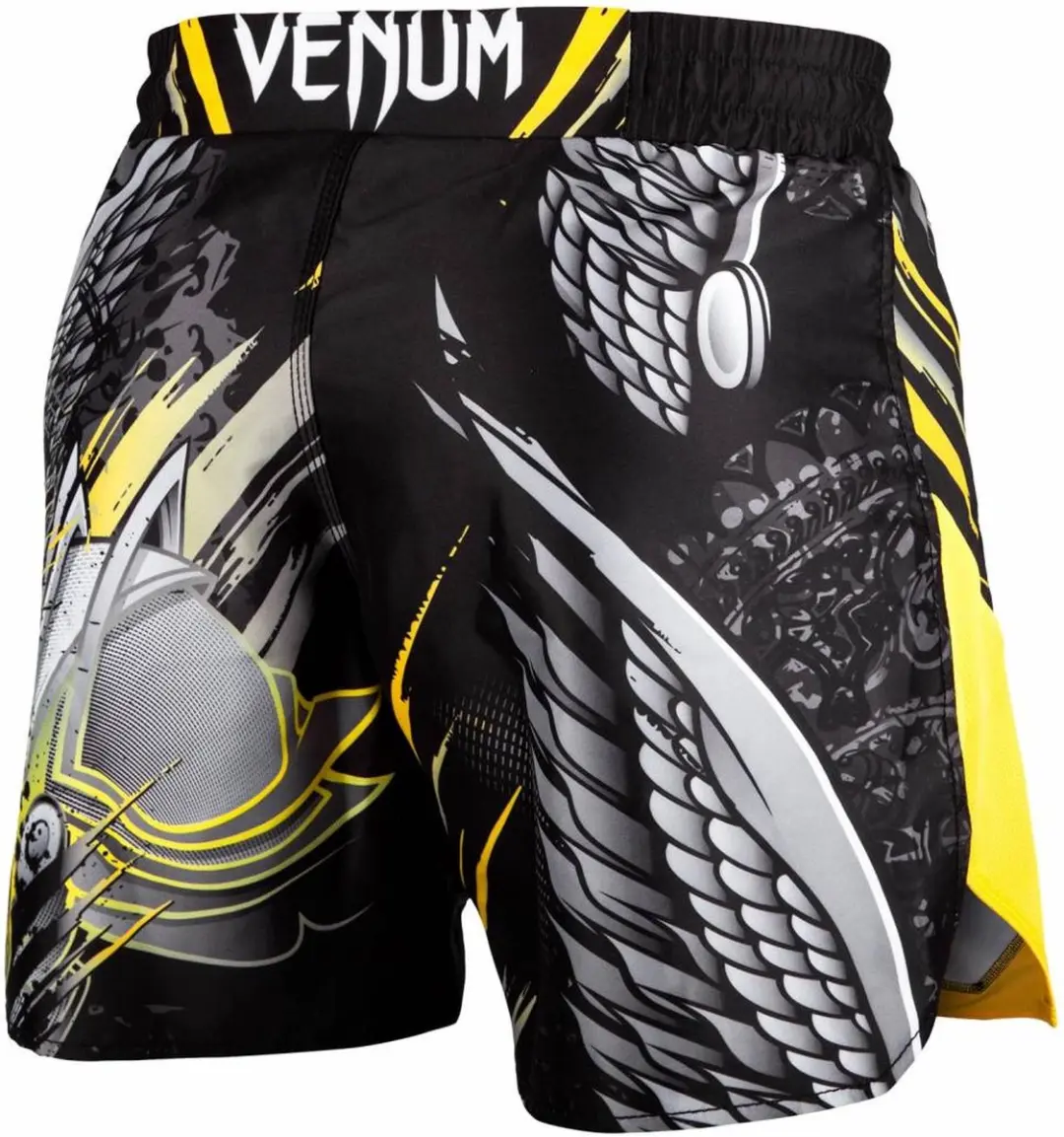 Venum Fight Shorts Viking 2.0 XS - Zwart/Geel