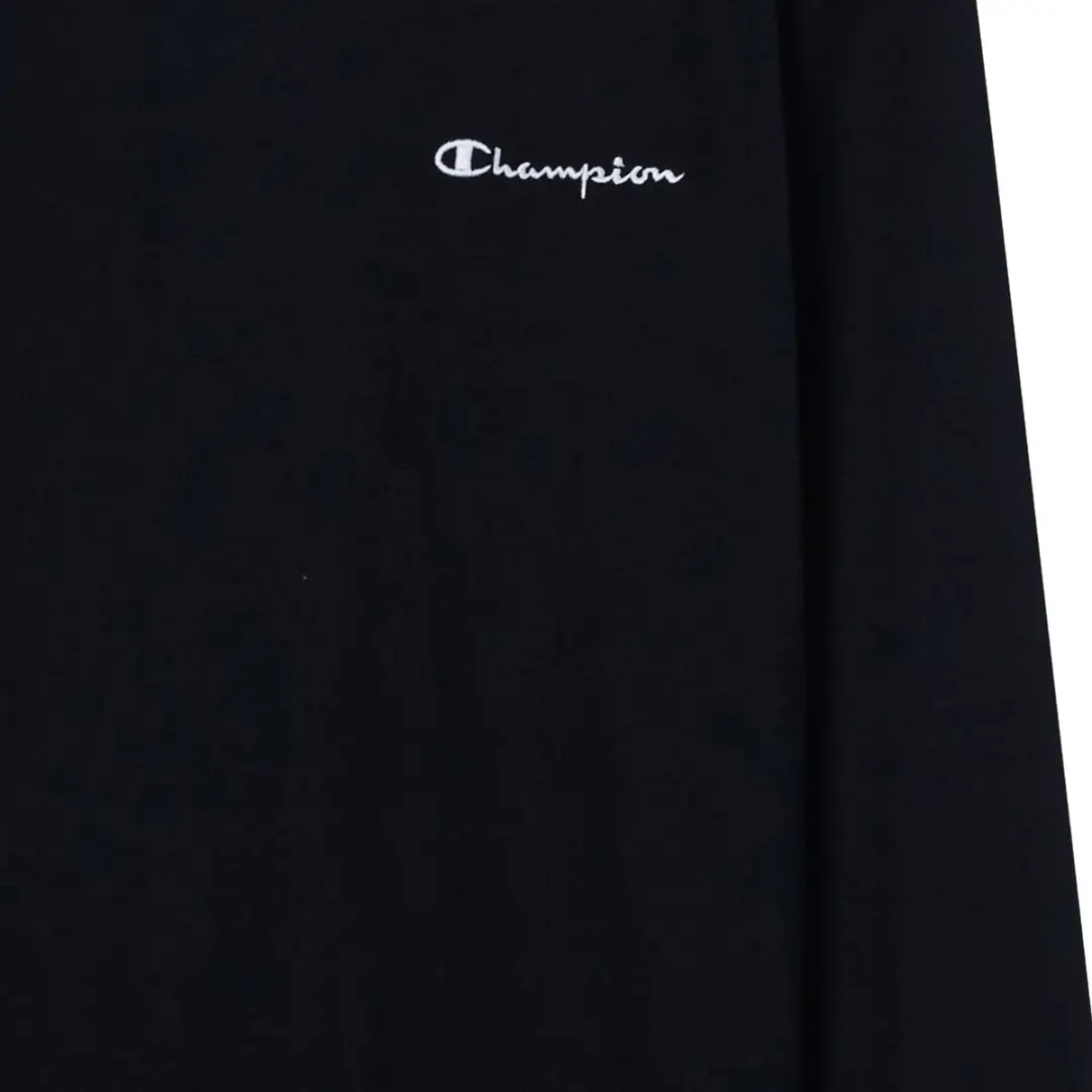 Champion Heren Longsleeve T-shirt - Maat L - Zwart