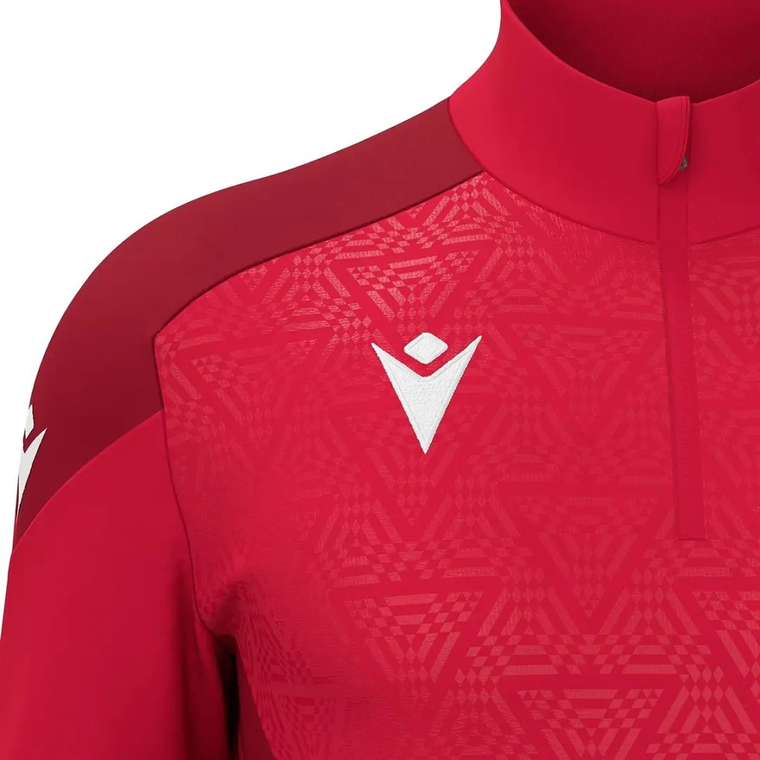 Macron Thunder Anduin Ziptop Heren - Rood L