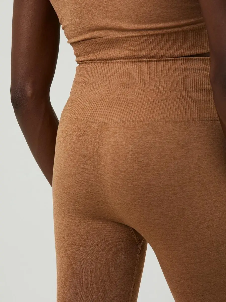Björn Borg Sthlm Seamless Light Tights - Bruin - Maat M/L