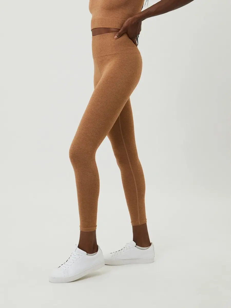 Björn Borg Sthlm Seamless Light Tights - Bruin - Maat M/L