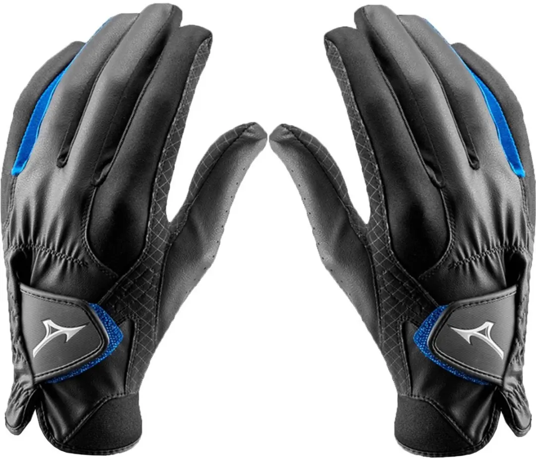 Mizuno Rain Fit Golfhandschoenen M - Zwart