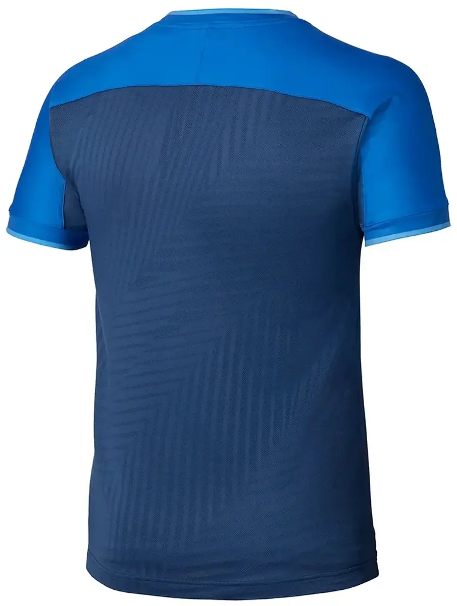 Mizuno Stargazer Shadow Graphic T-shirt M - Estate Blue