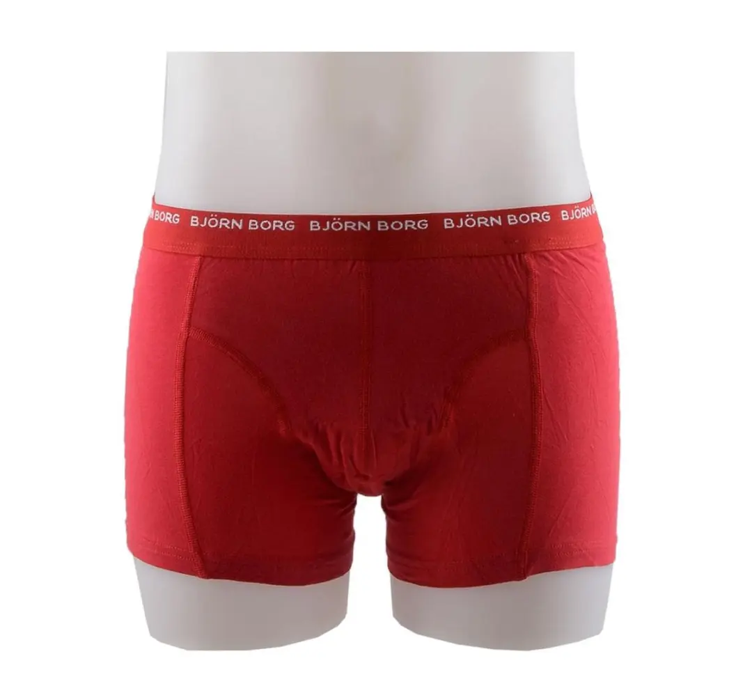 Björn Borg 3 To Go Sportonderbroek Mannen L - Rood