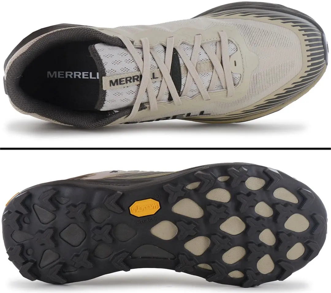Merrell Agility Peak 6 Heren Trail-Running Schoenen 43.5 - Beige