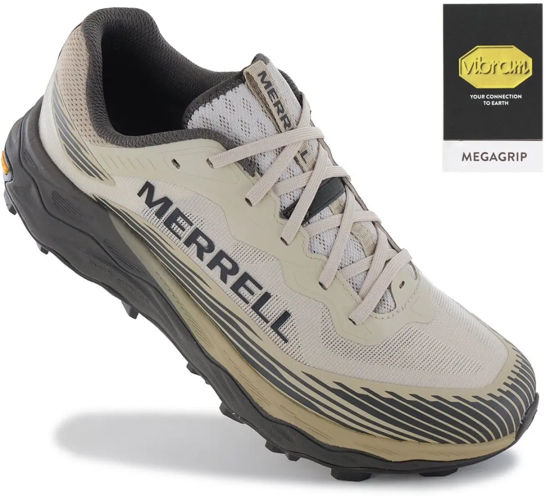 Merrell Agility Peak 6 Heren Trail-Running Schoenen 43.5 - Beige - afbeelding 6 van 6