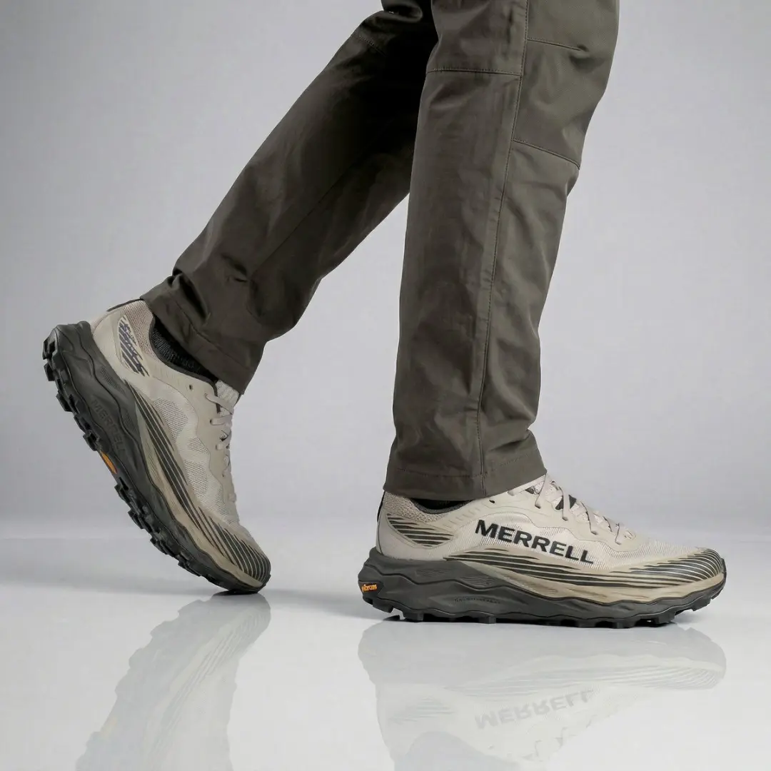 Merrell Agility Peak 6 Heren Trail-Running Schoenen 43.5 - Beige