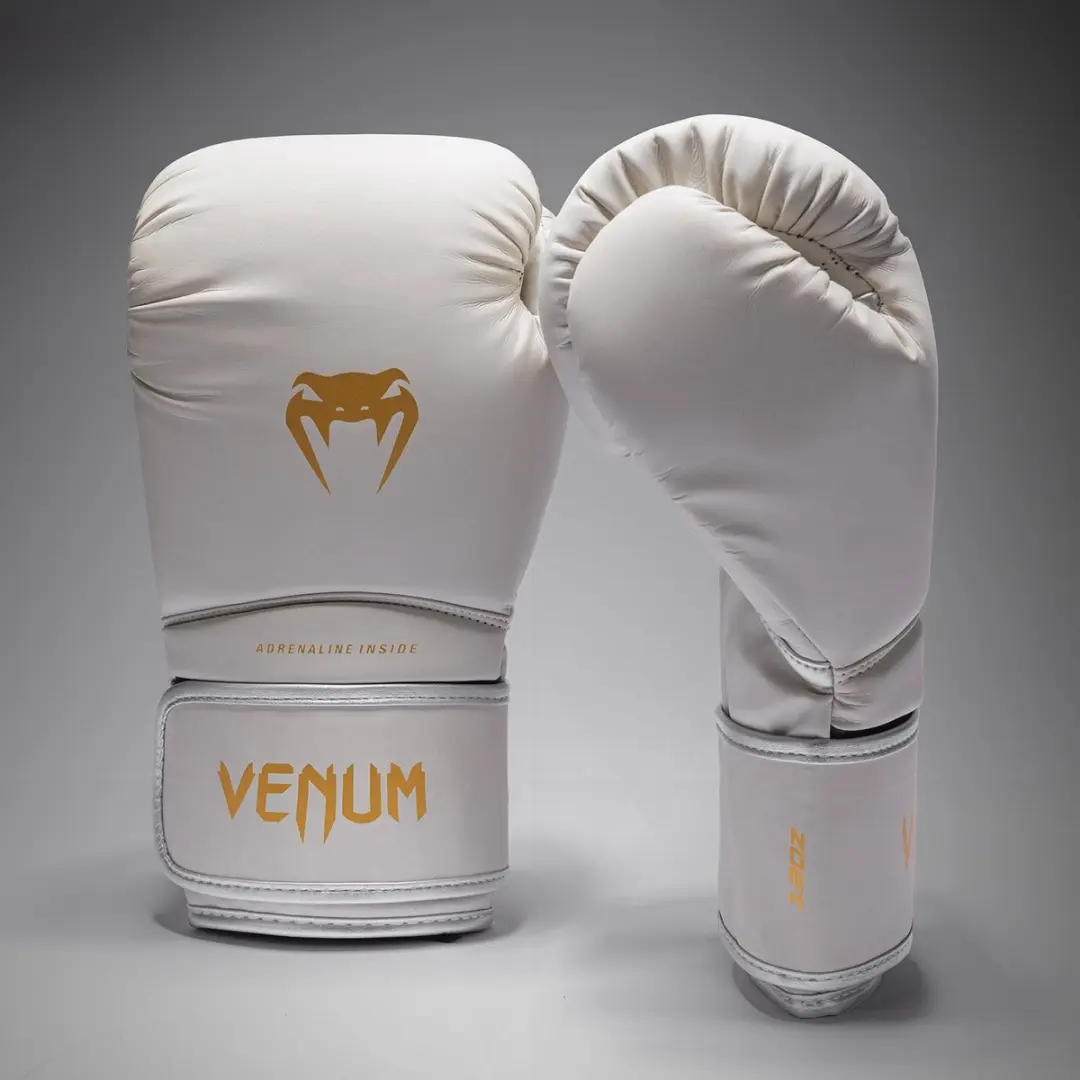Venum Contender 1.5 Bokshandschoenen 12 oz - Ivory Gold