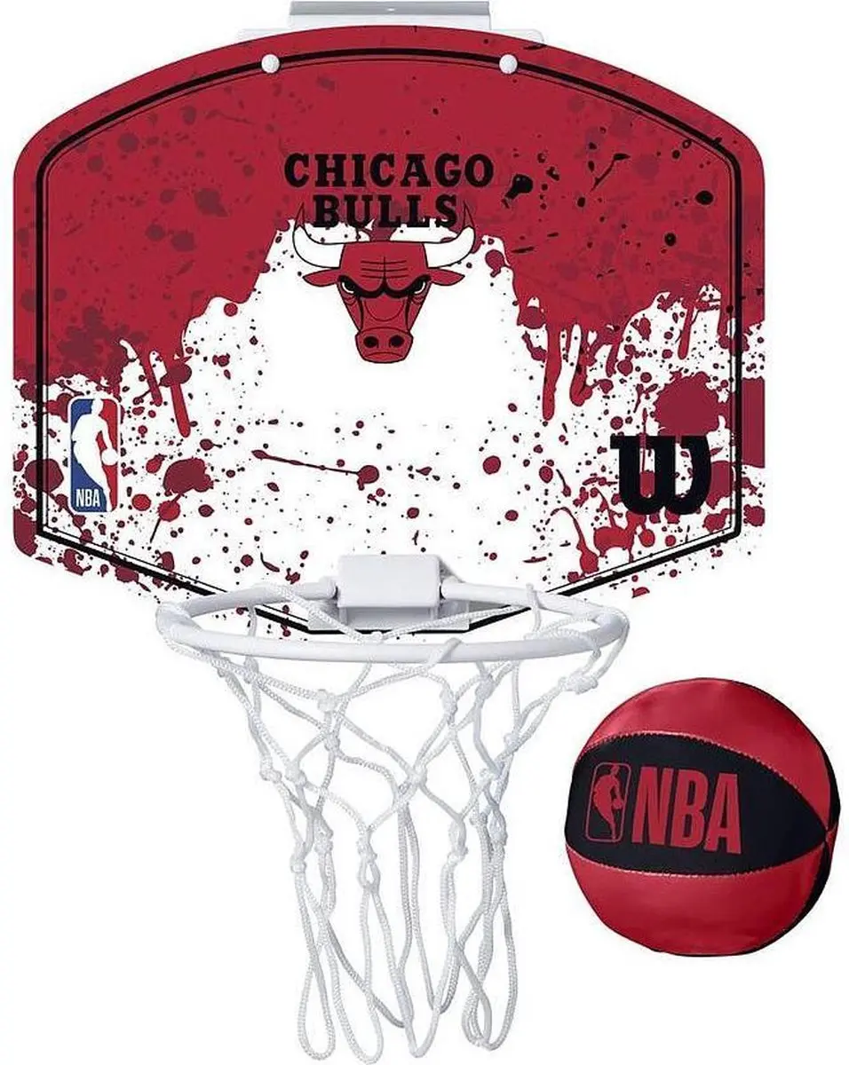 Wilson NBA Team Mini Hoop Chicago Bulls