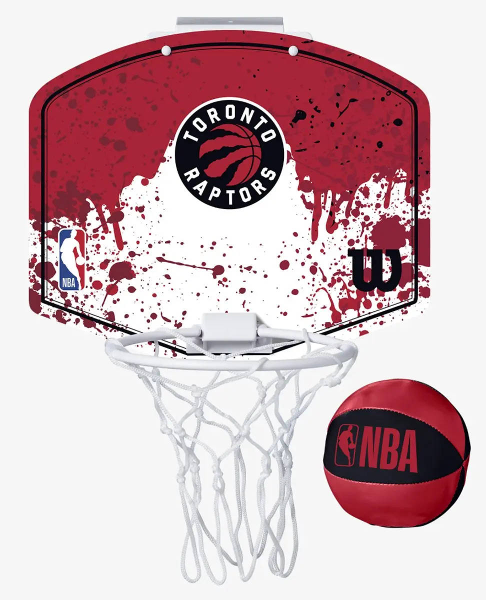 Wilson NBA Team Mini Hoop Chicago Bulls - Rood