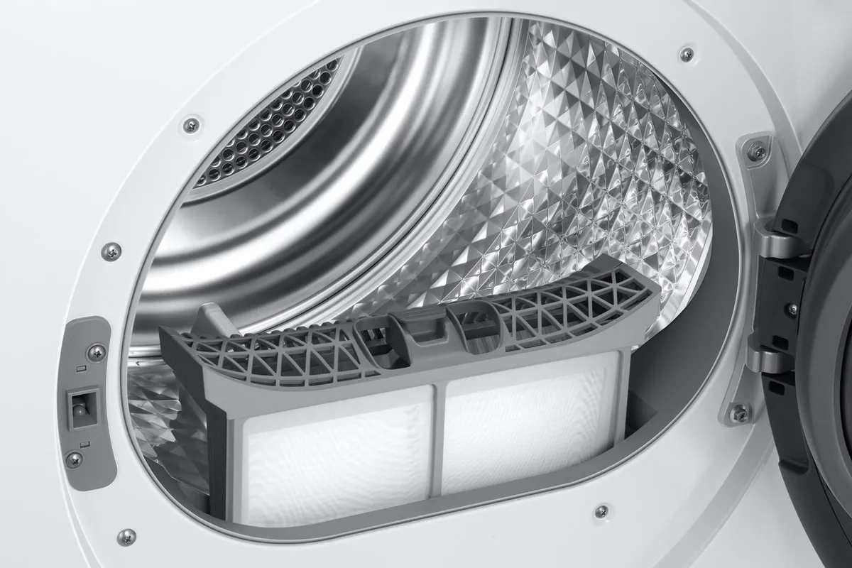Samsung DV80T6220LH Warmtepompdroger 8 kg - Wit