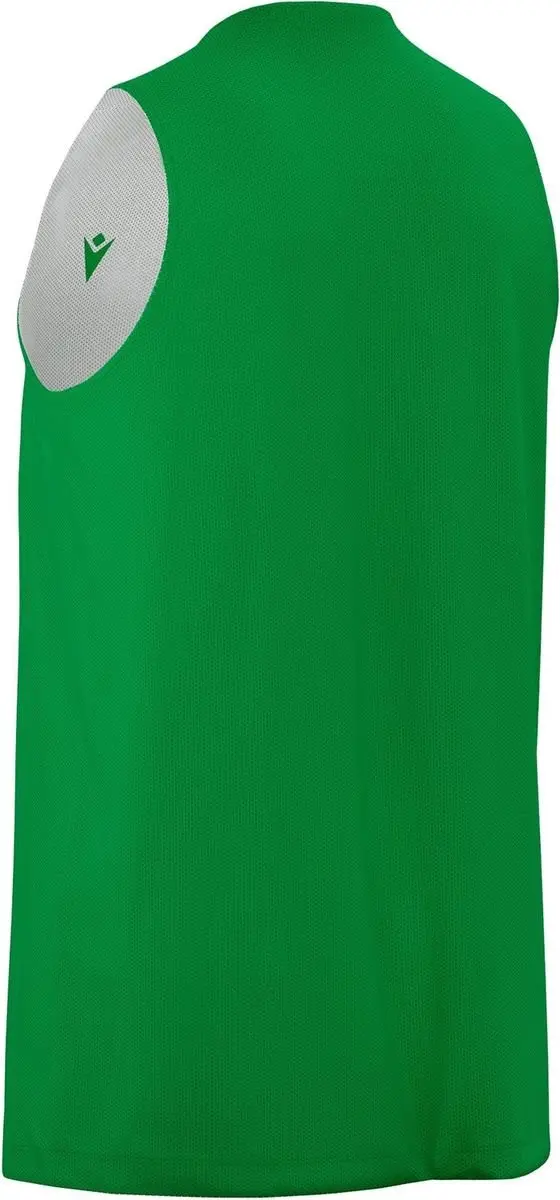 Macron Idaho Reversible Shirt Kinderen 140 - Groen/Wit