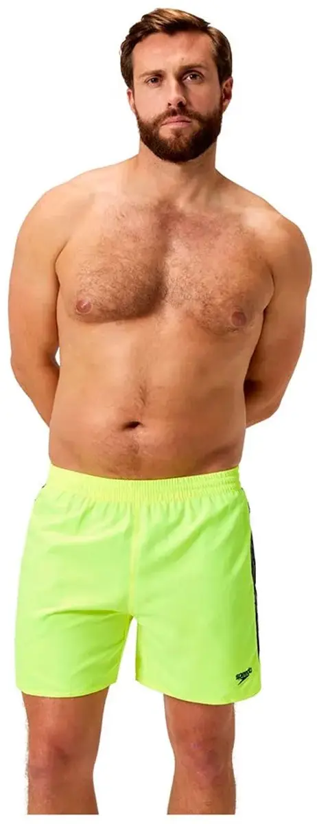Speedo Hyperboom Splice Zwemshort - 16 inch - Geel - M
