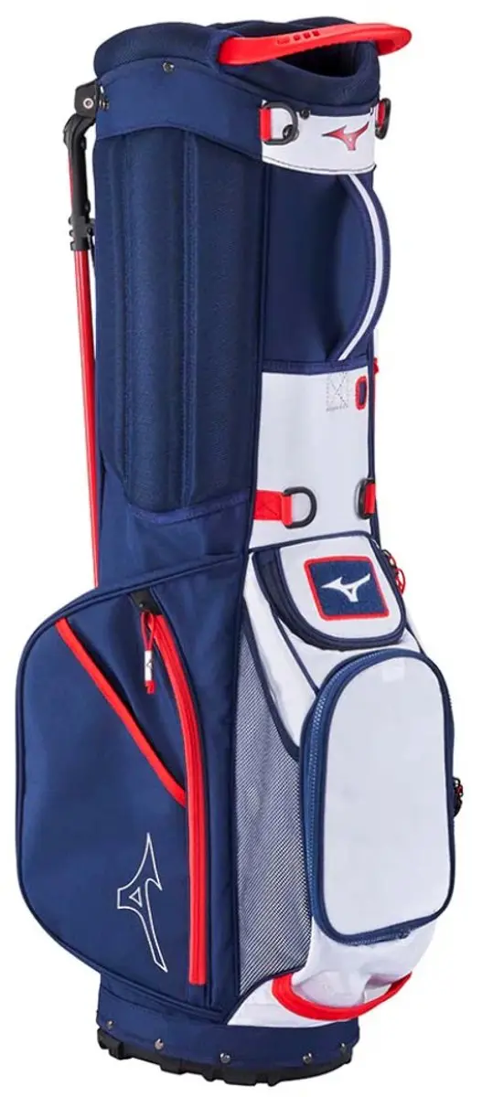 Mizuno BR D3 Golfstandtas - Navy/Red