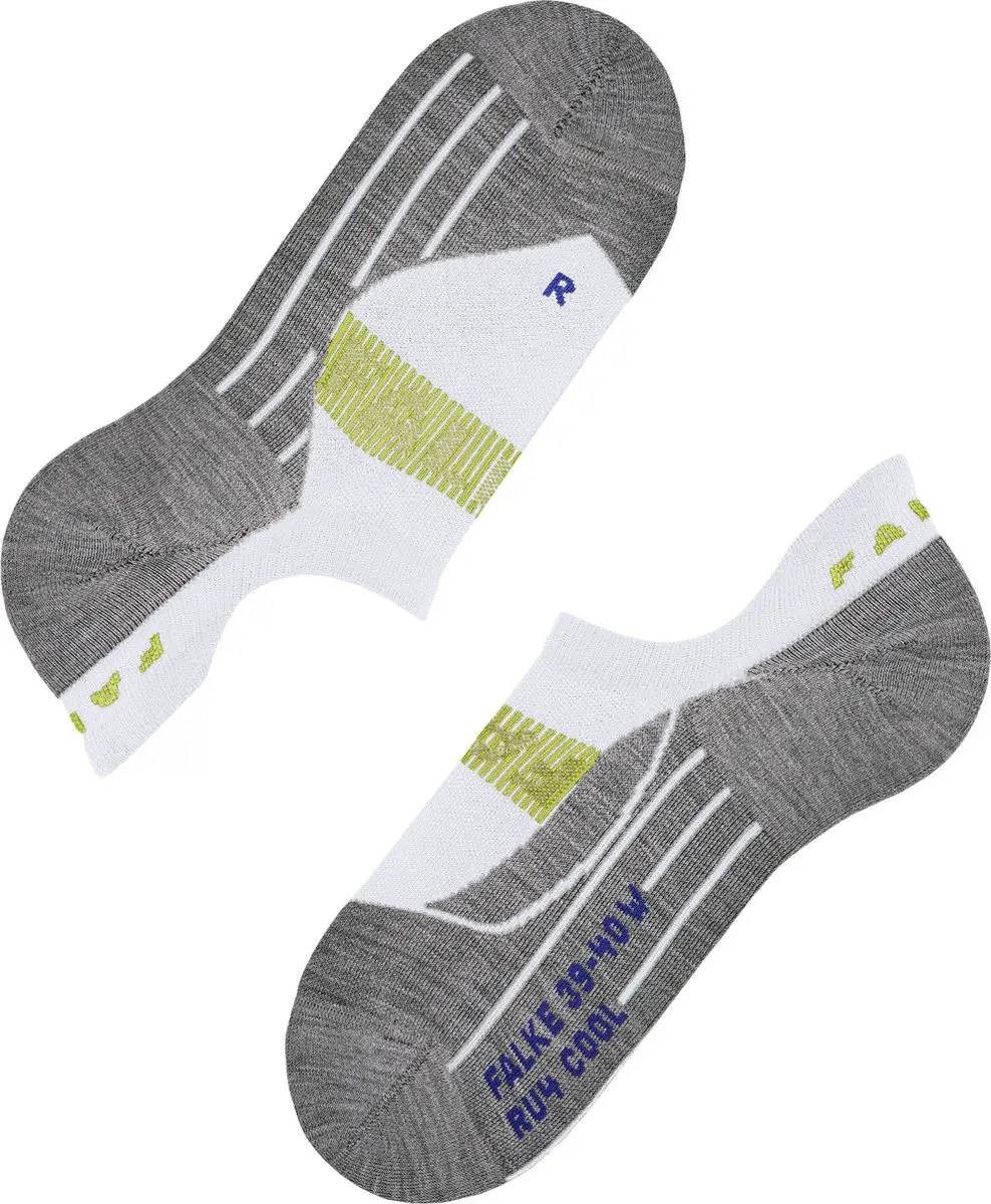 Falke RU4 Cool Invisible Hardloopsokken Heren - Wit - afbeelding 6 van 6