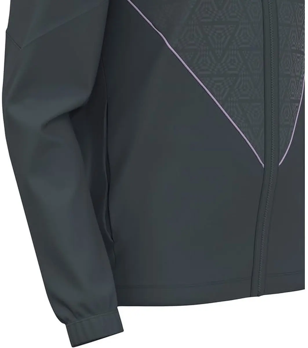 Macron Thunder Poseidon Trainingsjack Heren M - Antraciet/Lila
