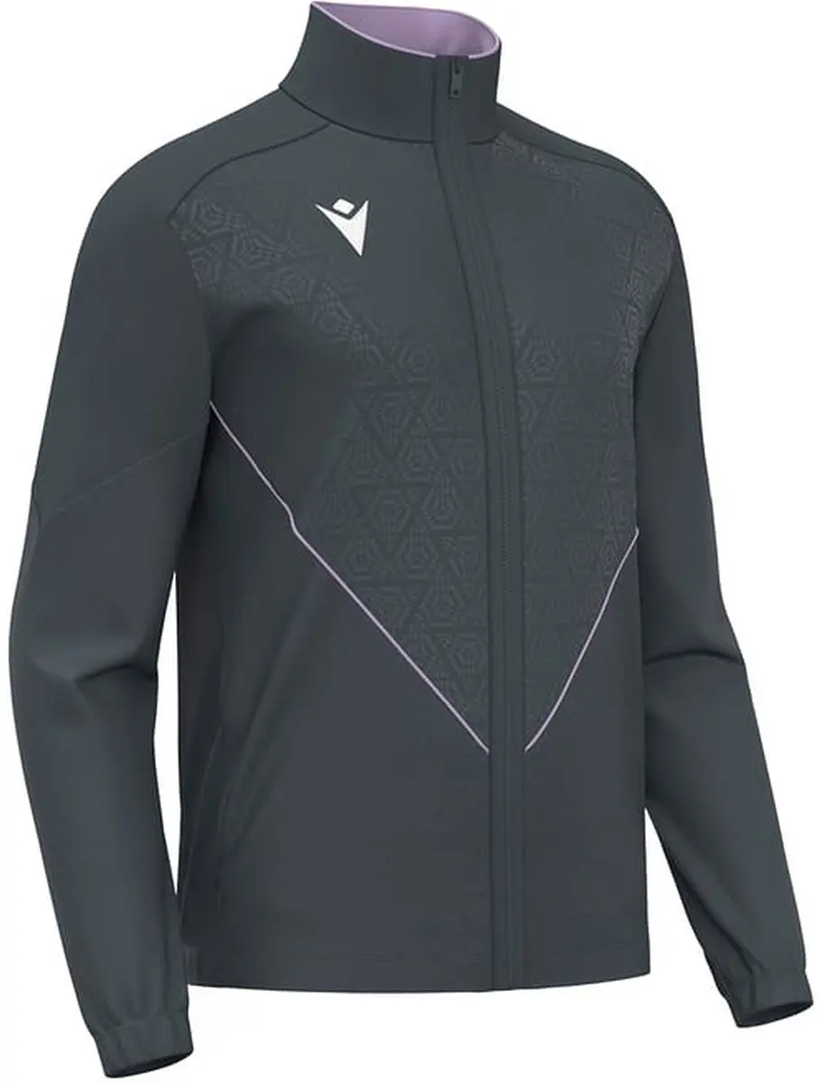 Macron Thunder Poseidon Trainingsjack Heren M - Antraciet/Lila