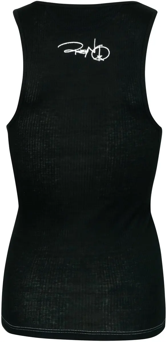 Björn Borg RBN Rib Tanktop - Zwart - Maat 34