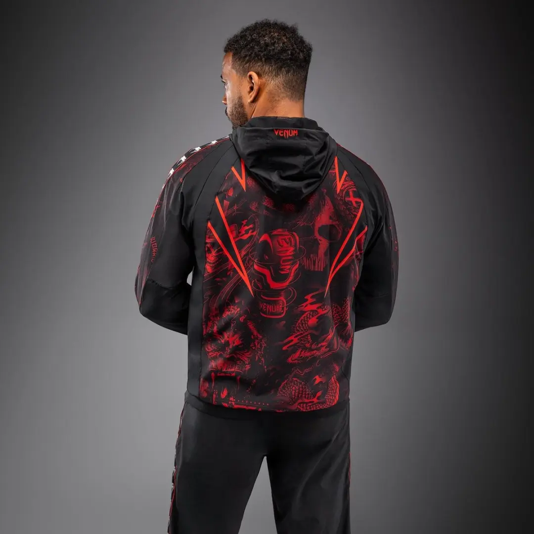 Venum 20th Anniversary Track Jacket - Zwart/Rood L