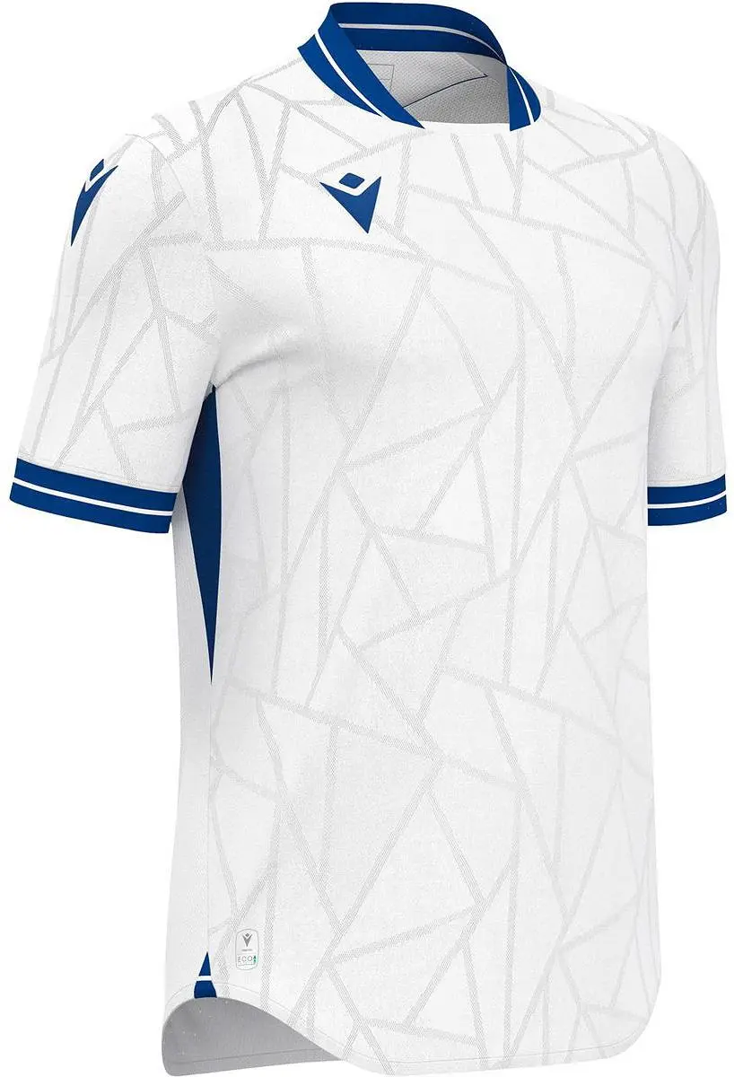 Macron Cerberus Shirt Korte Mouw Heren - M - Wit