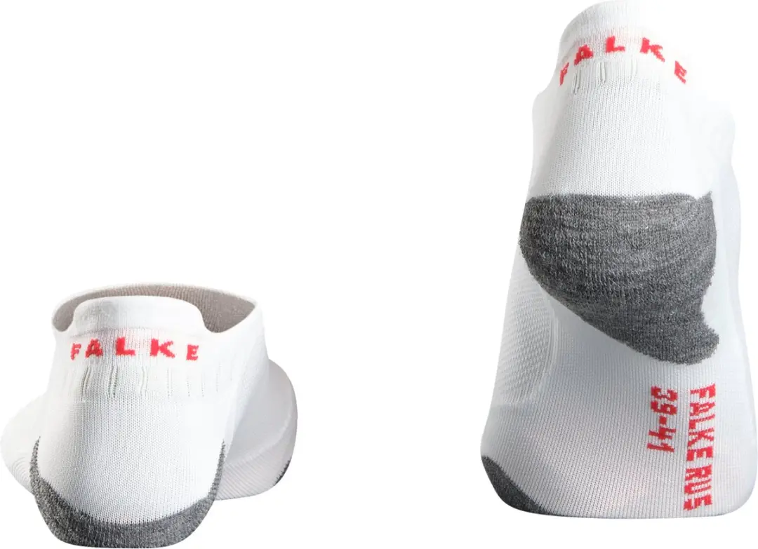 Falke RU5 Race Invisible Hardloopsokken Heren - Wit - Maat 42-43