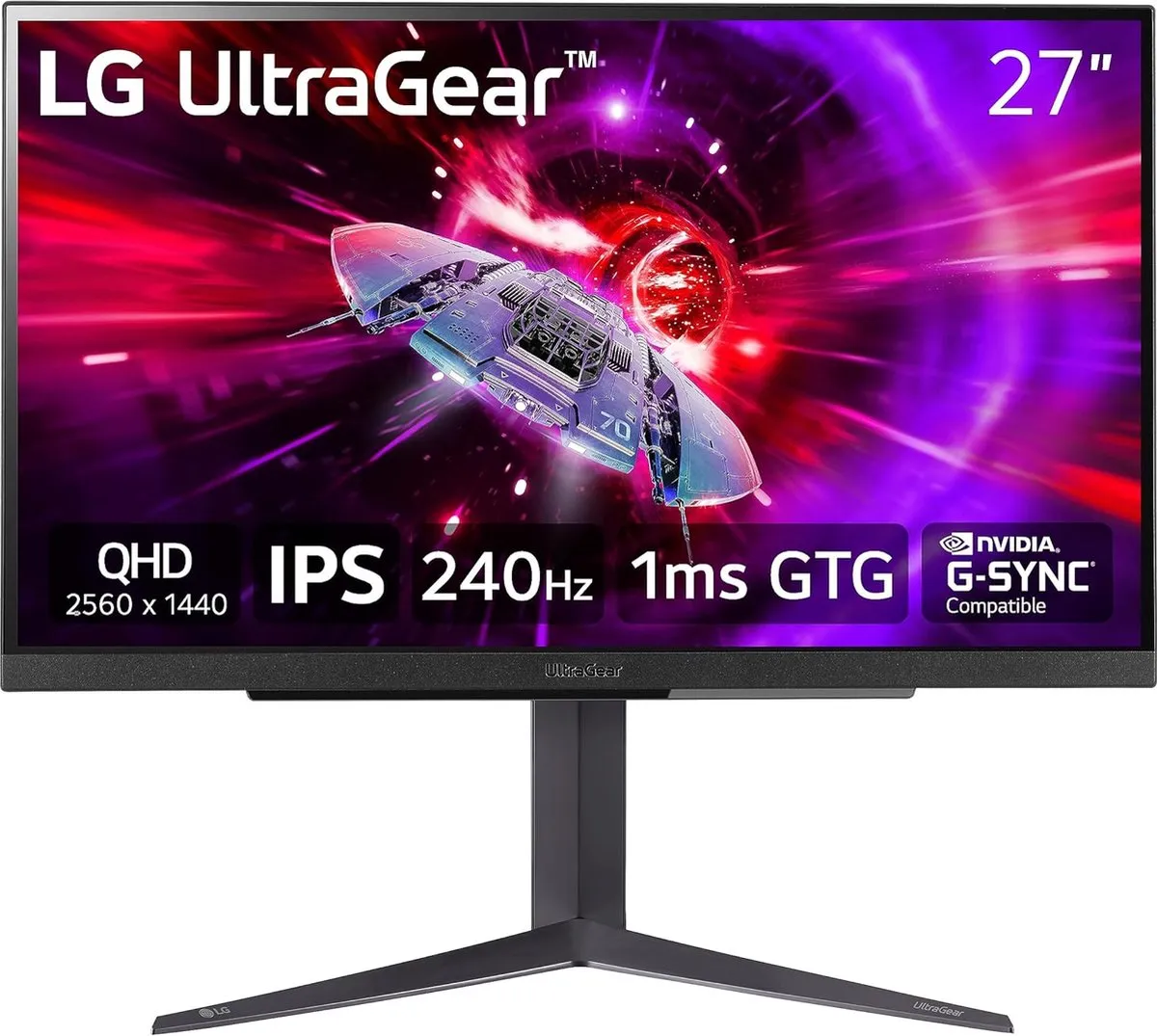 LG UltraGear 27GR83Q-B Gaming Monitor 27"