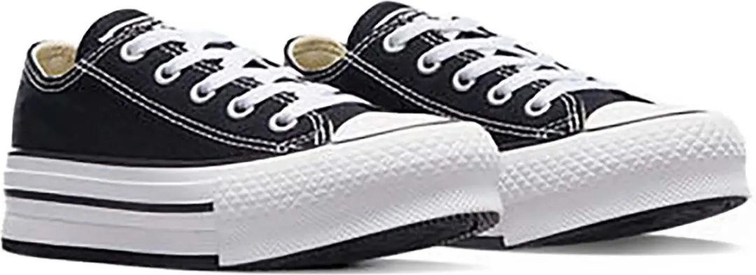 Converse All-Star Lift Low Kindersneakers 32 - Zwart