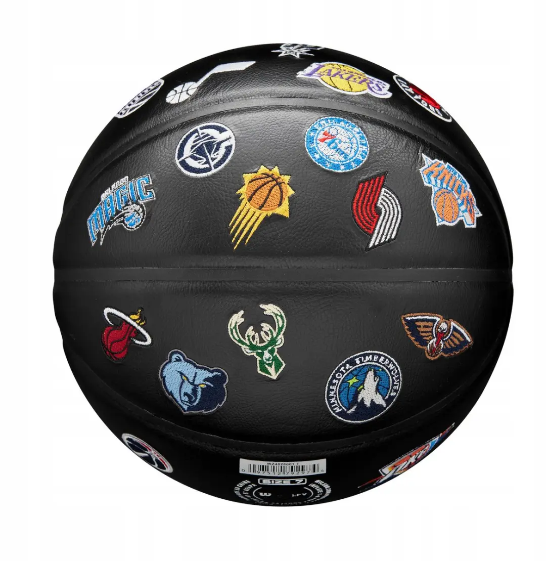Wilson NBA Basketbal Maat 7 - Zwart