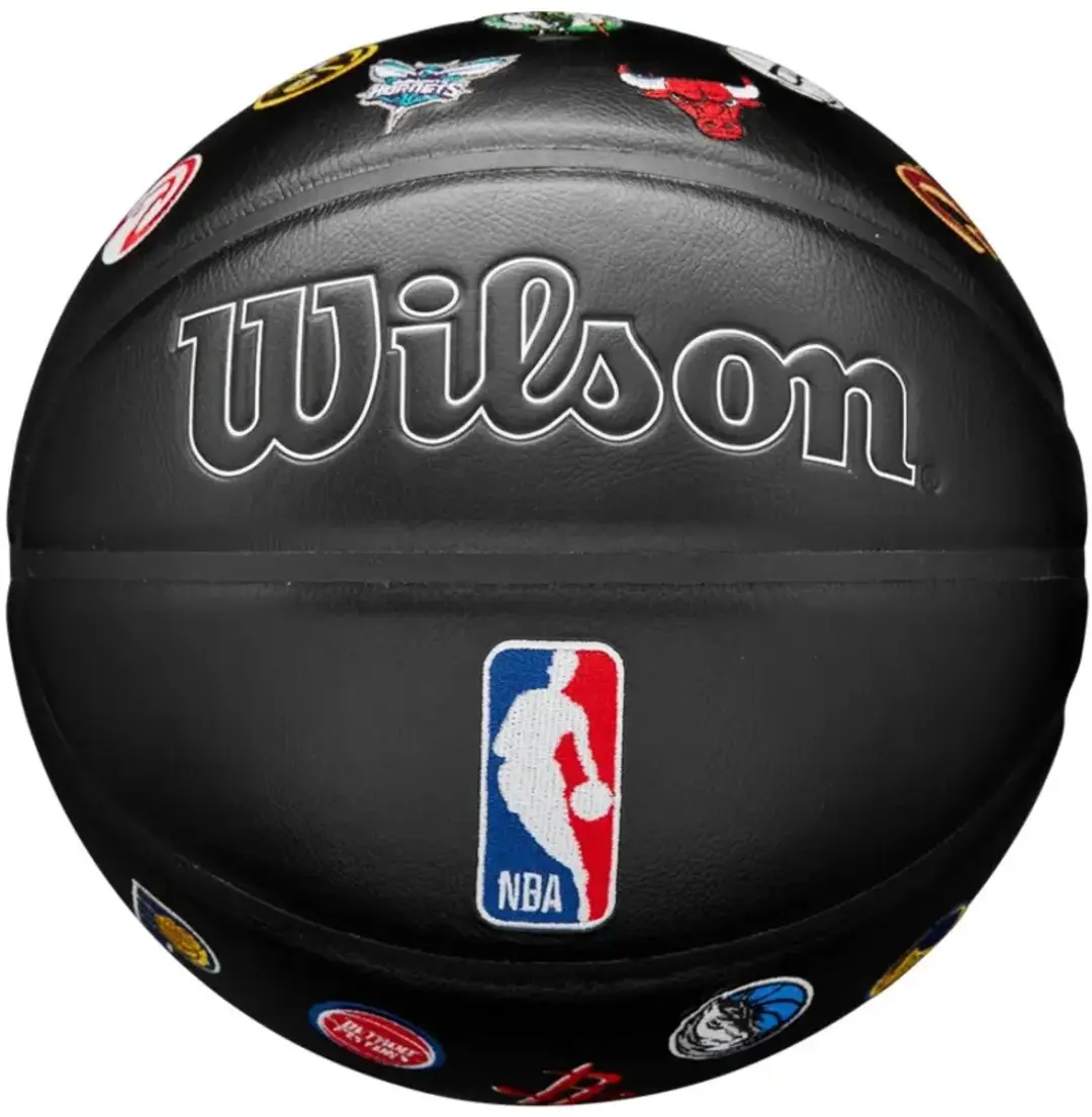 Wilson NBA Basketbal Maat 7 - Zwart - afbeelding 6 van 6