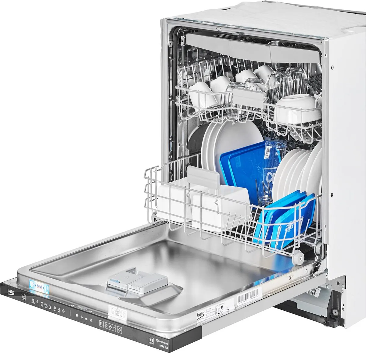 Beko BDIT38532 CornerIntense Inbouwvaatwasser 13 Couverts - Wit