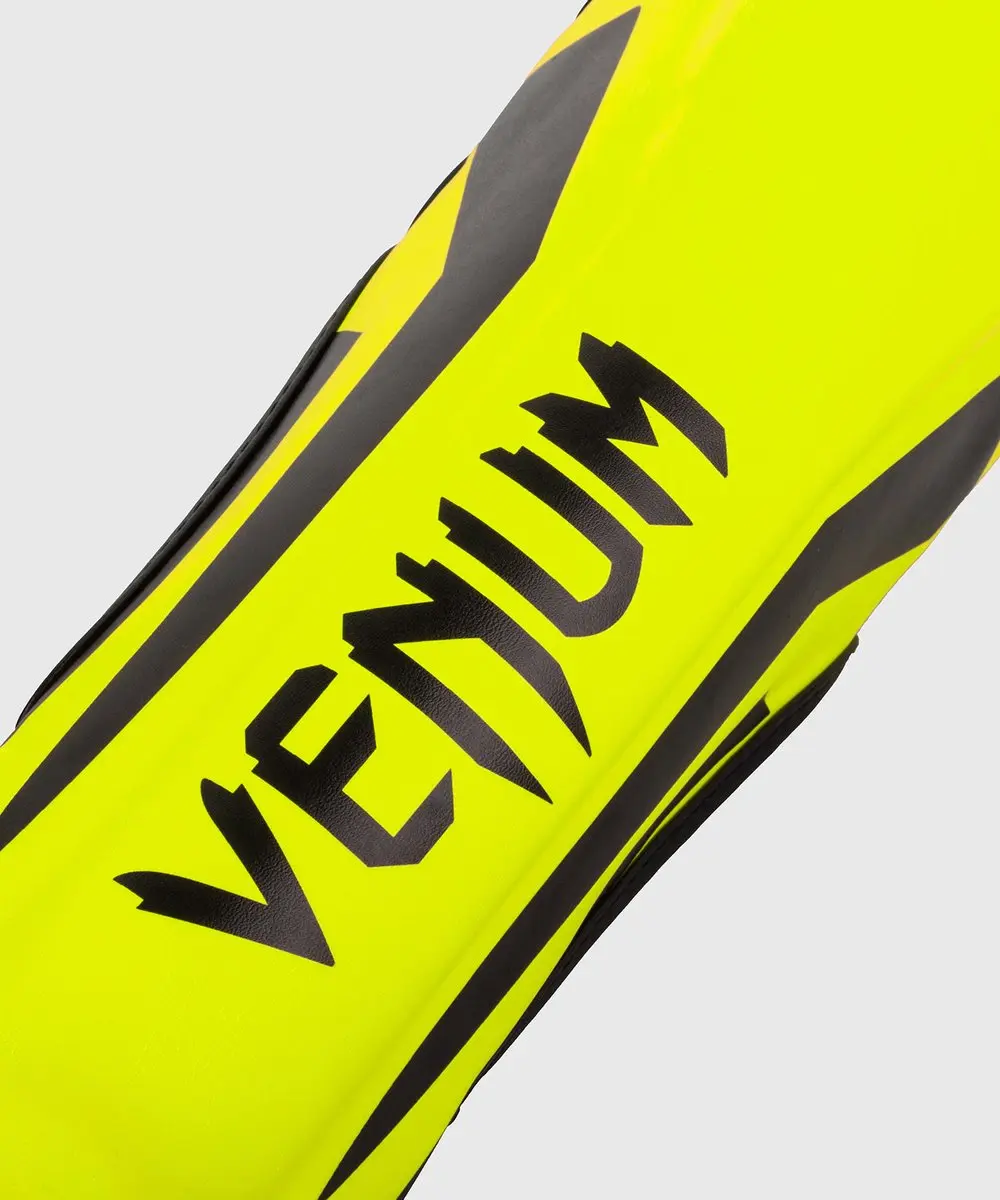Venum Elite Kids Scheenbeschermers - Geel/Zwart S