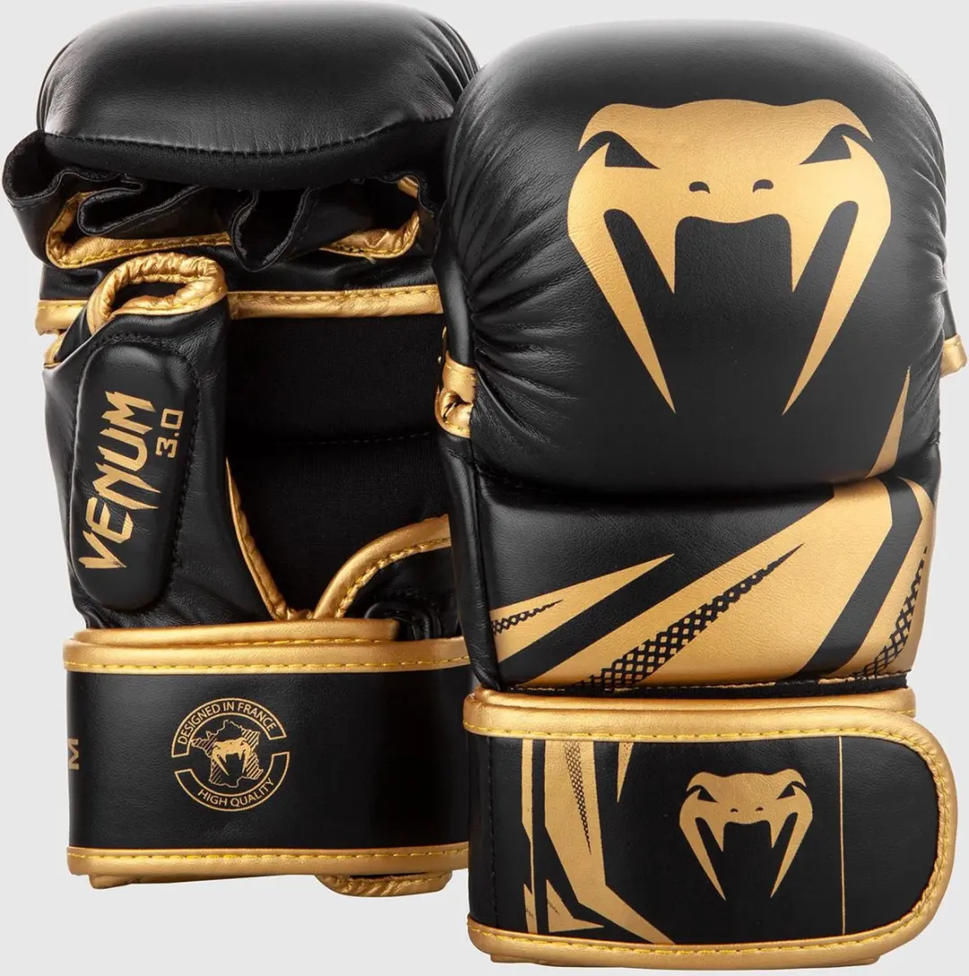 Venum Challenger 3.0 MMA Handschoenen L/XL - Zwart/Goud