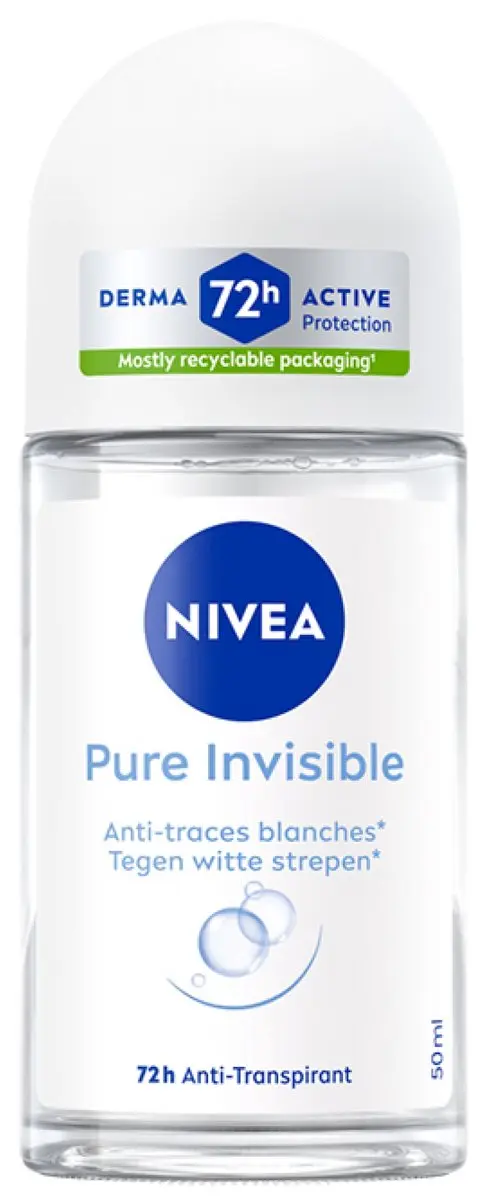 NIVEA Pure Invisible Deo Roll-On 50ml