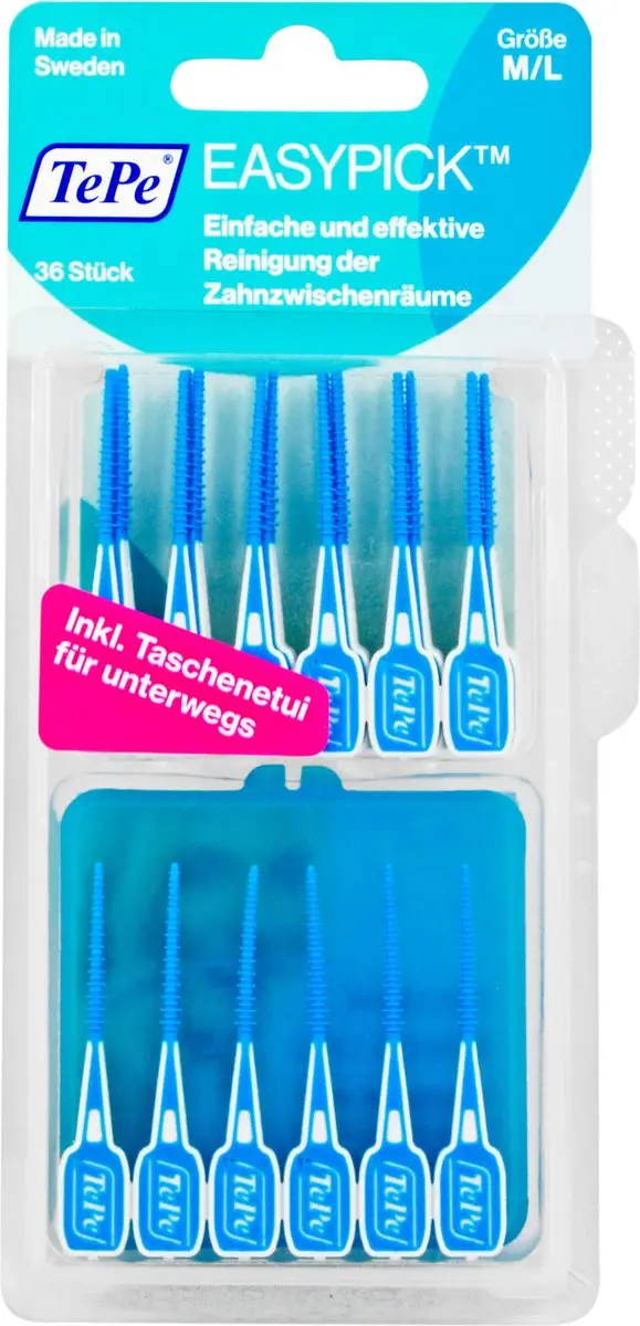 TePe EasyPick M/L Interdentalborstels