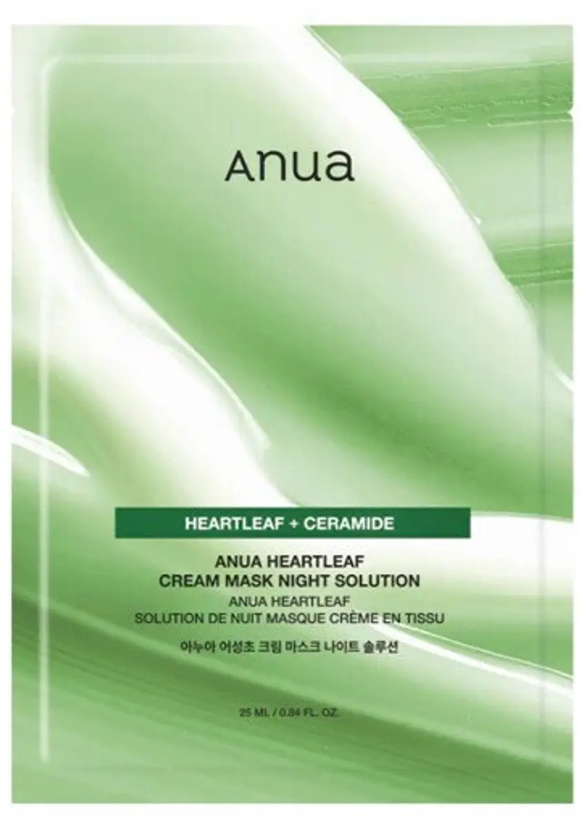 Anua Heartleaf Cream Mask Night Solution 25ml