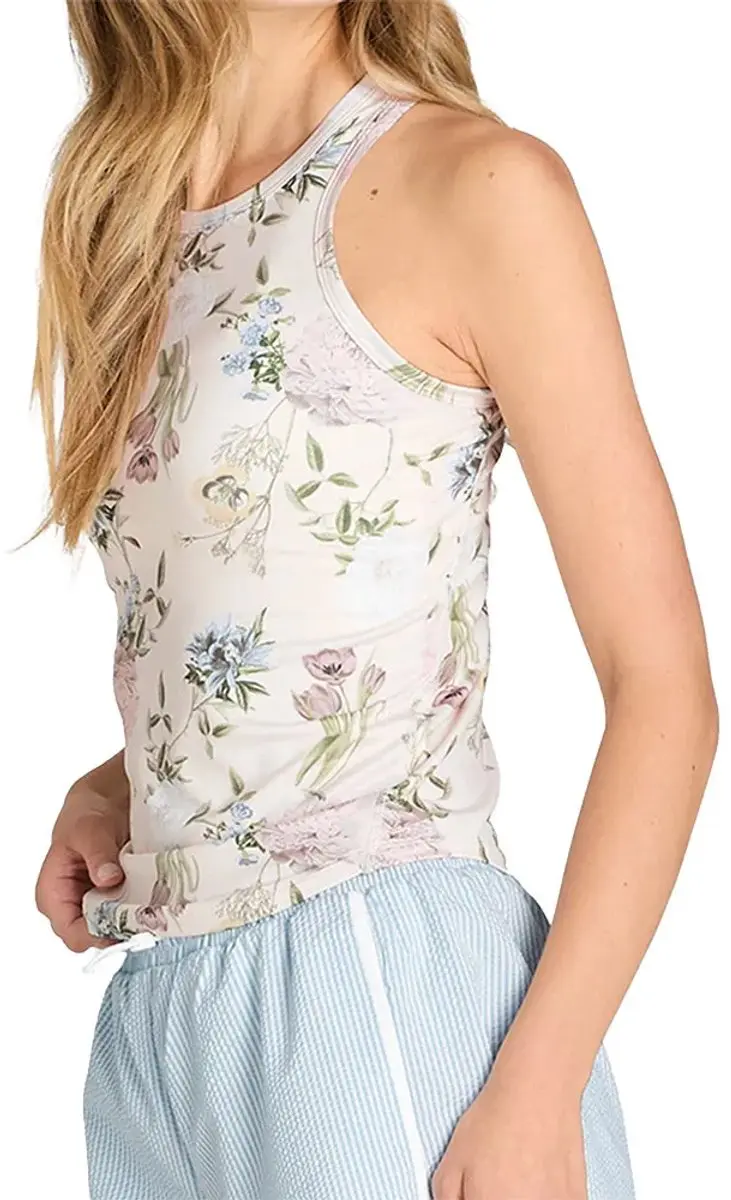 Wilson Fieldhouse Mouwloos T-shirt S - Floral Print