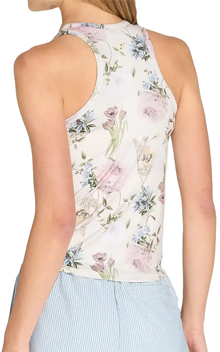 Wilson Fieldhouse Mouwloos T-shirt S - Floral Print