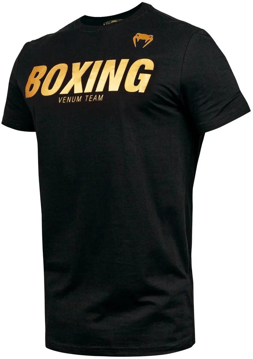 Venum Boxing VT T-Shirt M - Zwart/Goud