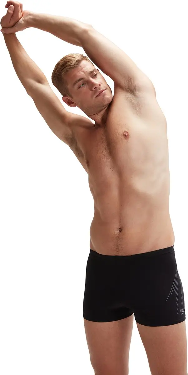 Speedo Hyper Boom Placement Aquashort - Maat 6 - Zwart/Grijs - afbeelding 5 van 6