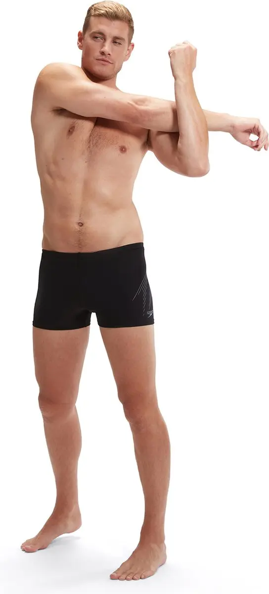 Speedo Hyper Boom Placement Aquashort - Maat 6 - Zwart/Grijs - afbeelding 4 van 6