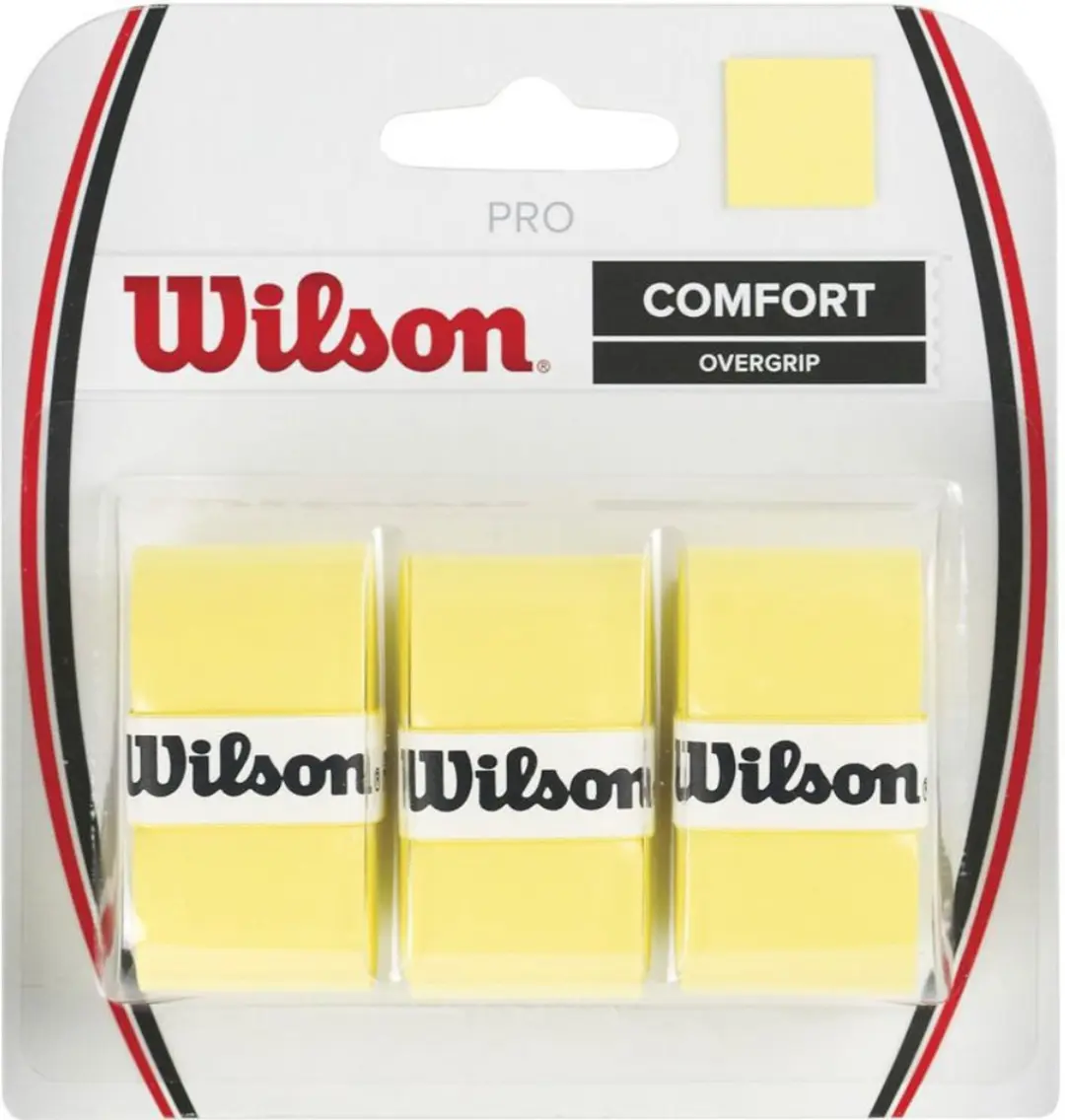 Wilson Pro Comfort Overgrip Geel