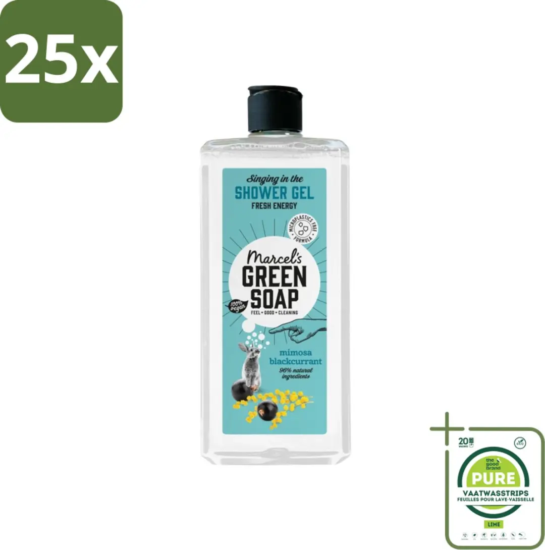 Marcel's Green Soap Douchegel Mimosa & Zwarte Bes 300ml