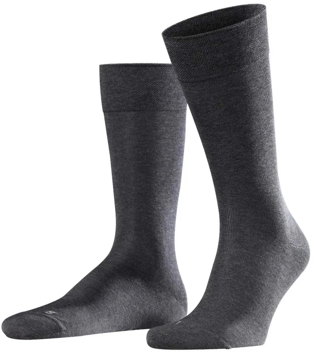 Falke Sensitive Malaga Sokken 14646 - Anthracite Mel - 43-46 - afbeelding 6 van 6