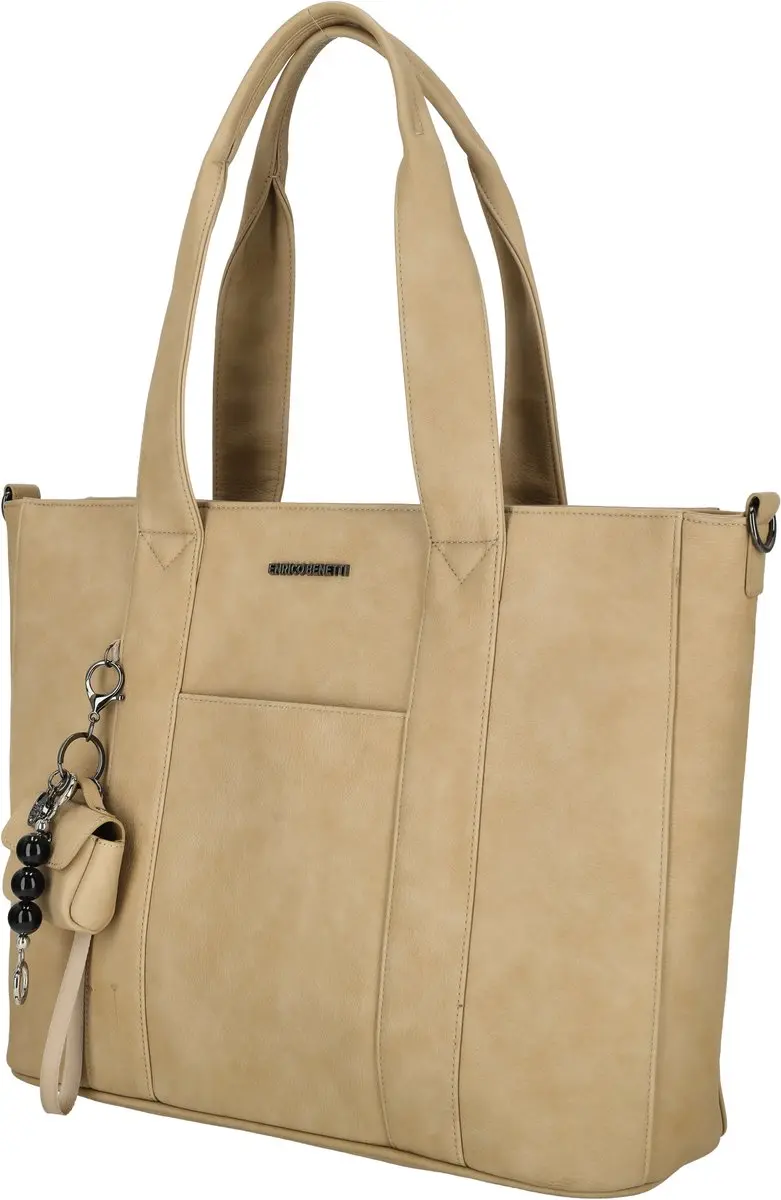 Enrico Benetti Taylor Dames Laptoptas 15 inch - Taupe