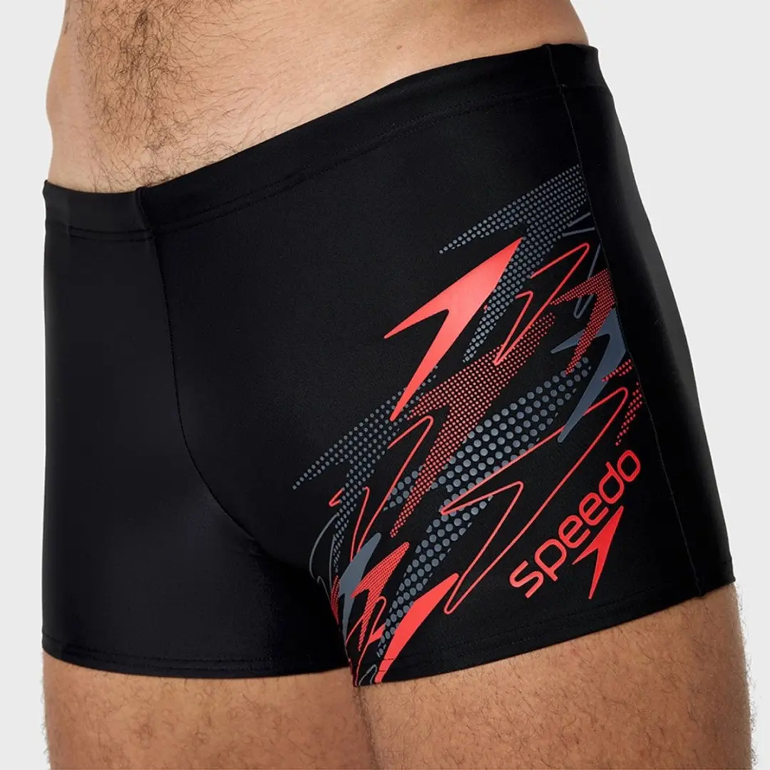 Speedo Medley Logo Aquashort Heren XXXL - Blauw/Rood